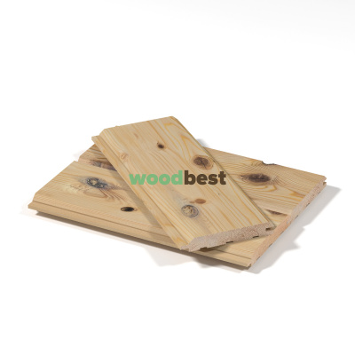 Имитация бруса 16х140х6000 хвоя Сорт С - фото | ВудБест